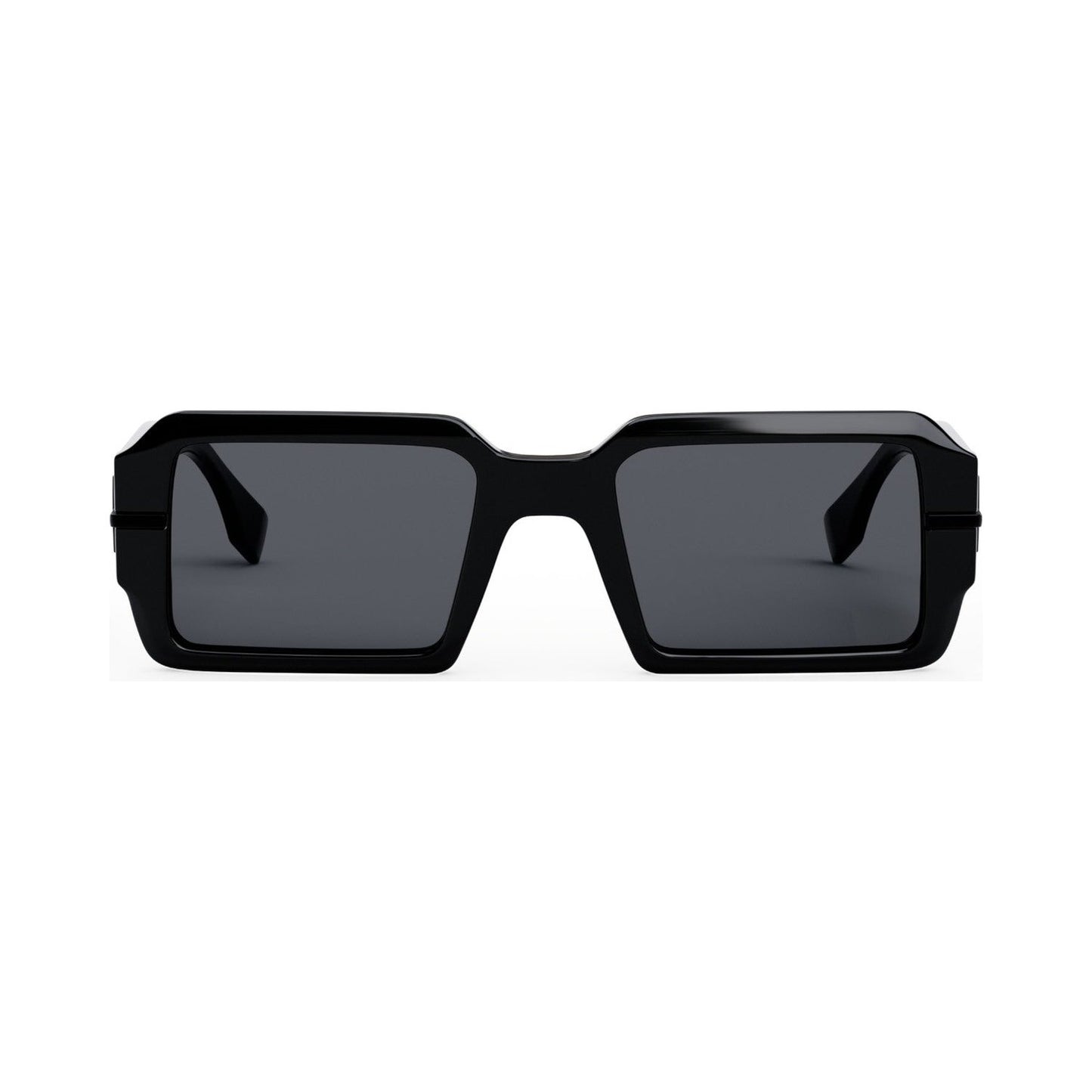 Fendigraphy Black Rectangular Sunglasses 01a
