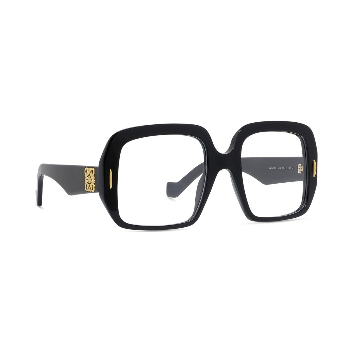 Anagram Black Rectangular Eyeglasses 001