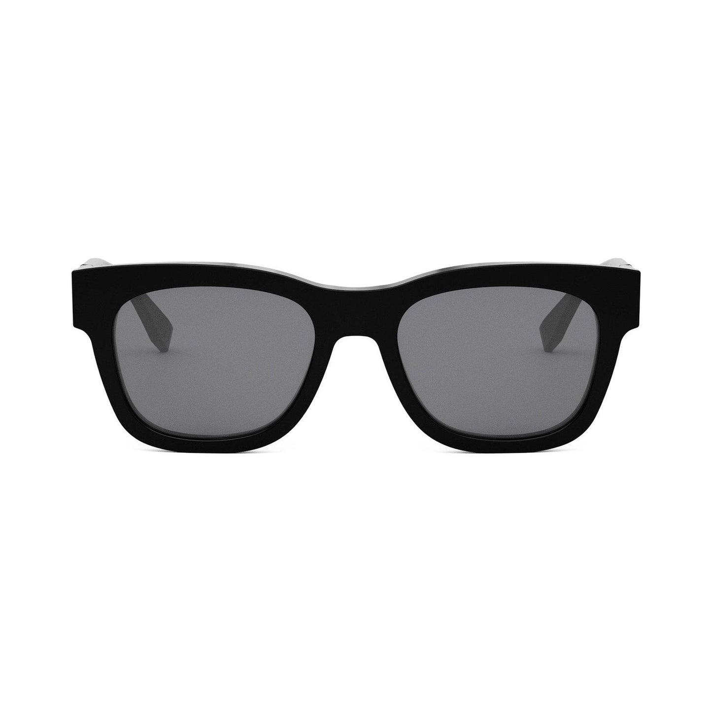 Fendi Diagonal Black Square Sunglasses 01a