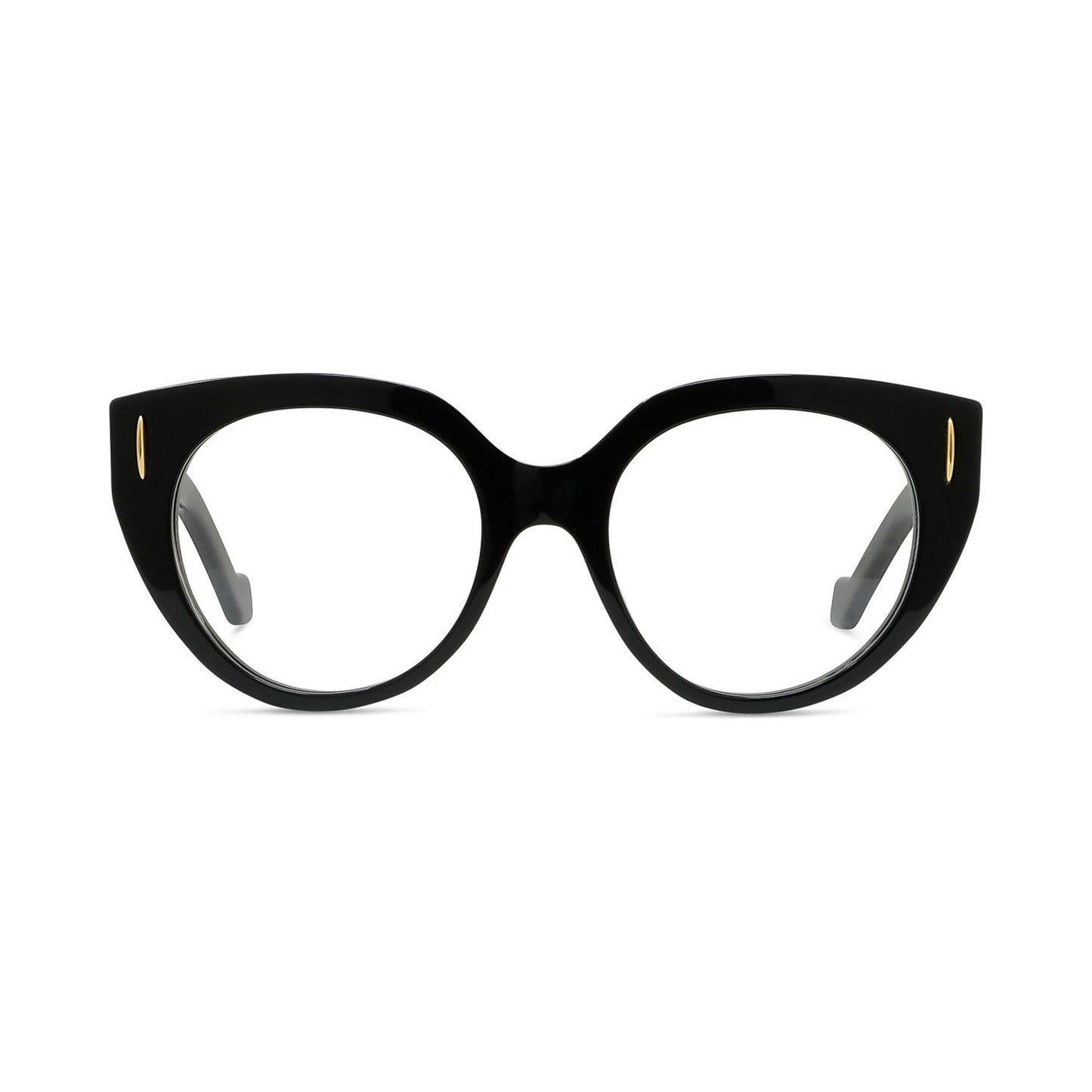 Anagram Black Geometric Eyeglasses 001