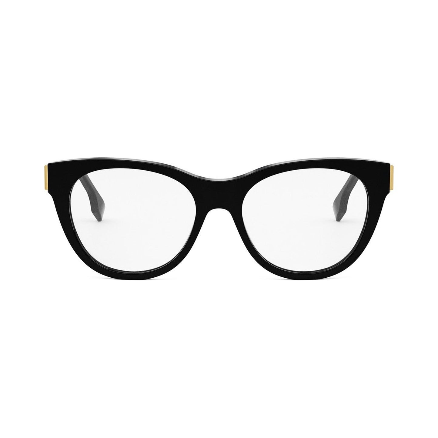 Fendi First Black Round Eyeglasses 001