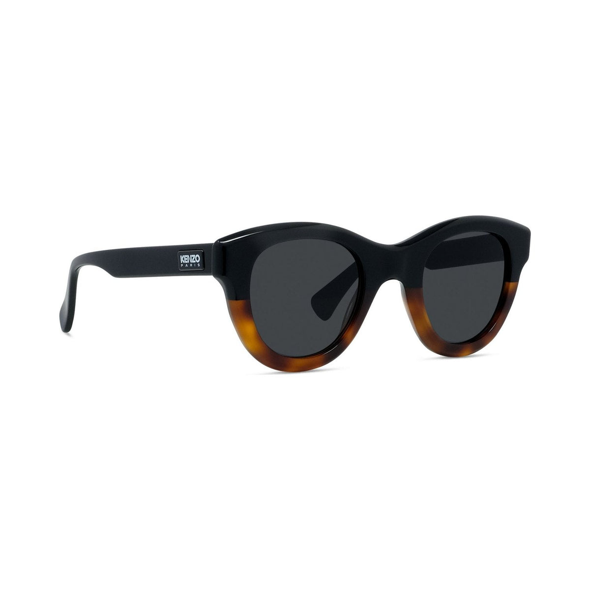 1970 Black Round Sunglasses