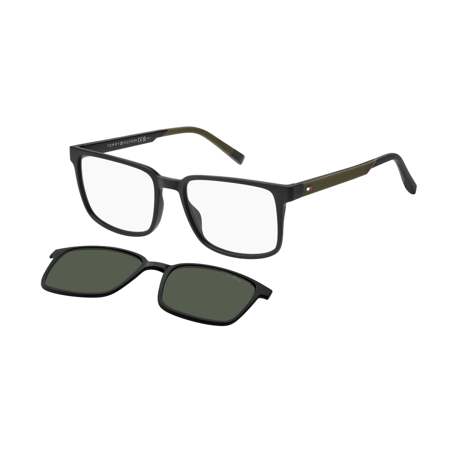 Tommy Hilfiger Th 2145/cs | Occhiali da vista uomo nero verde