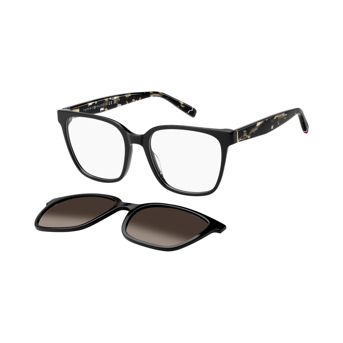 Tommy Hilfiger TH 2399/C WR7/17 BLACK HAVANA laterale
