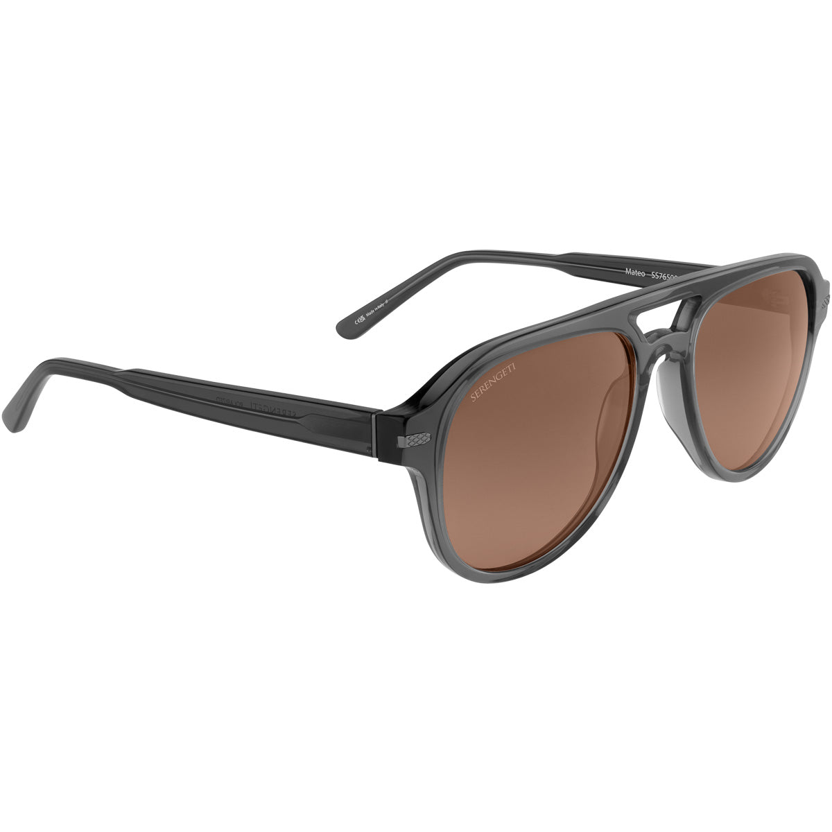 MATEO - Translucent Gunmetal - Mineral Polarized Drivers Gradient