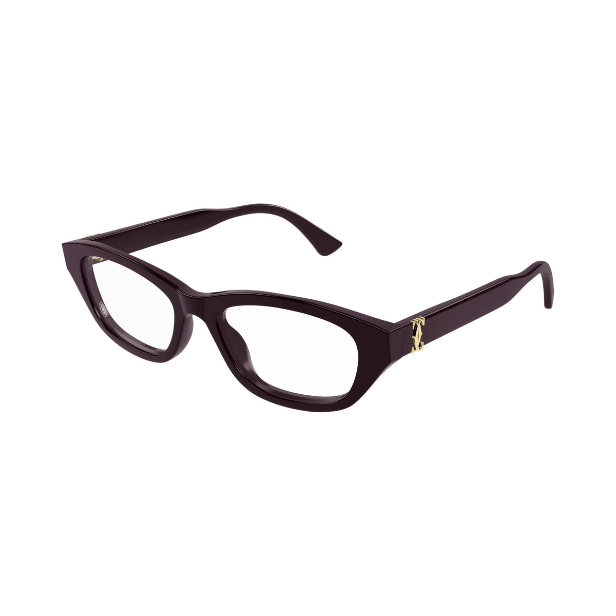 Cartier CT0668O 003 burgundy burgundy tra laterale
