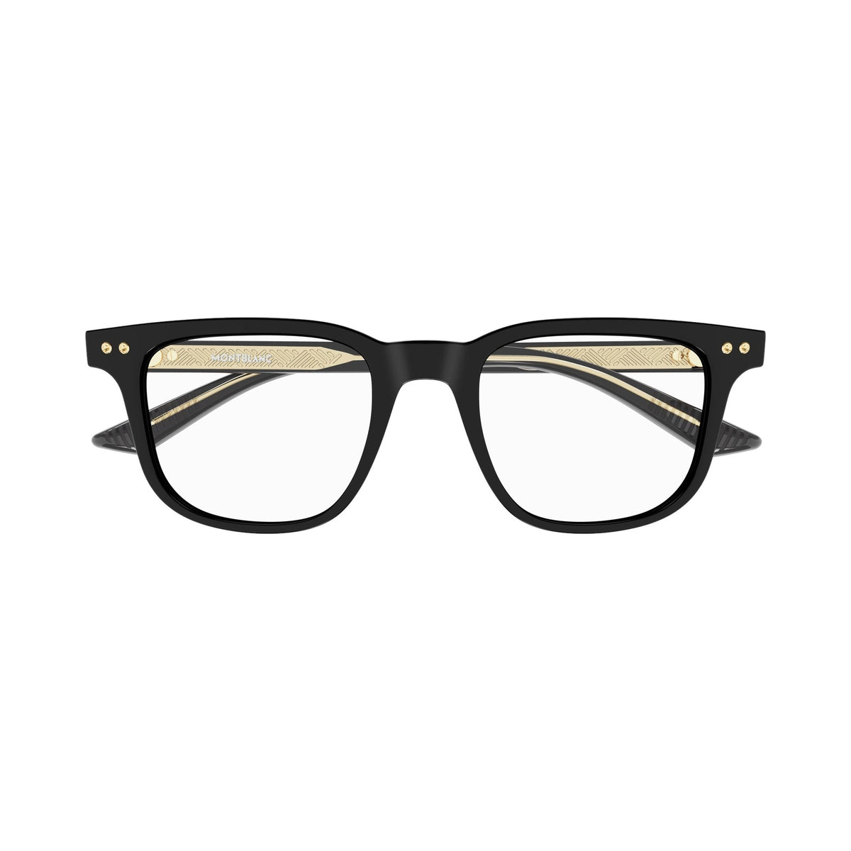 Montblanc MB0256O 001 black black transpare