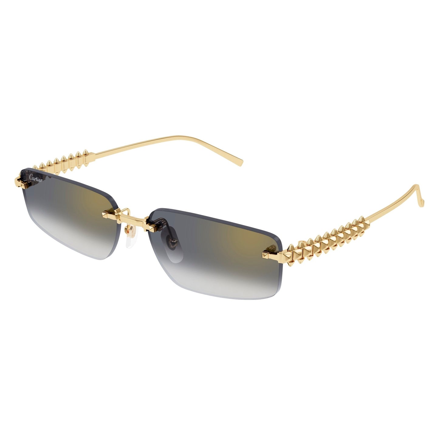 Cartier CT0544S 001 gold gold grey