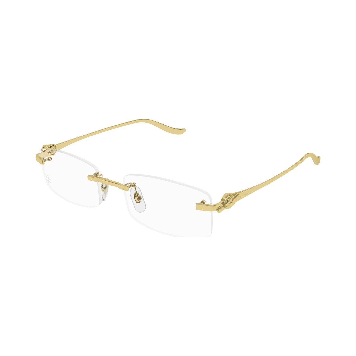 CT0552O-001 55 Optical Frame UNISEX GOLD