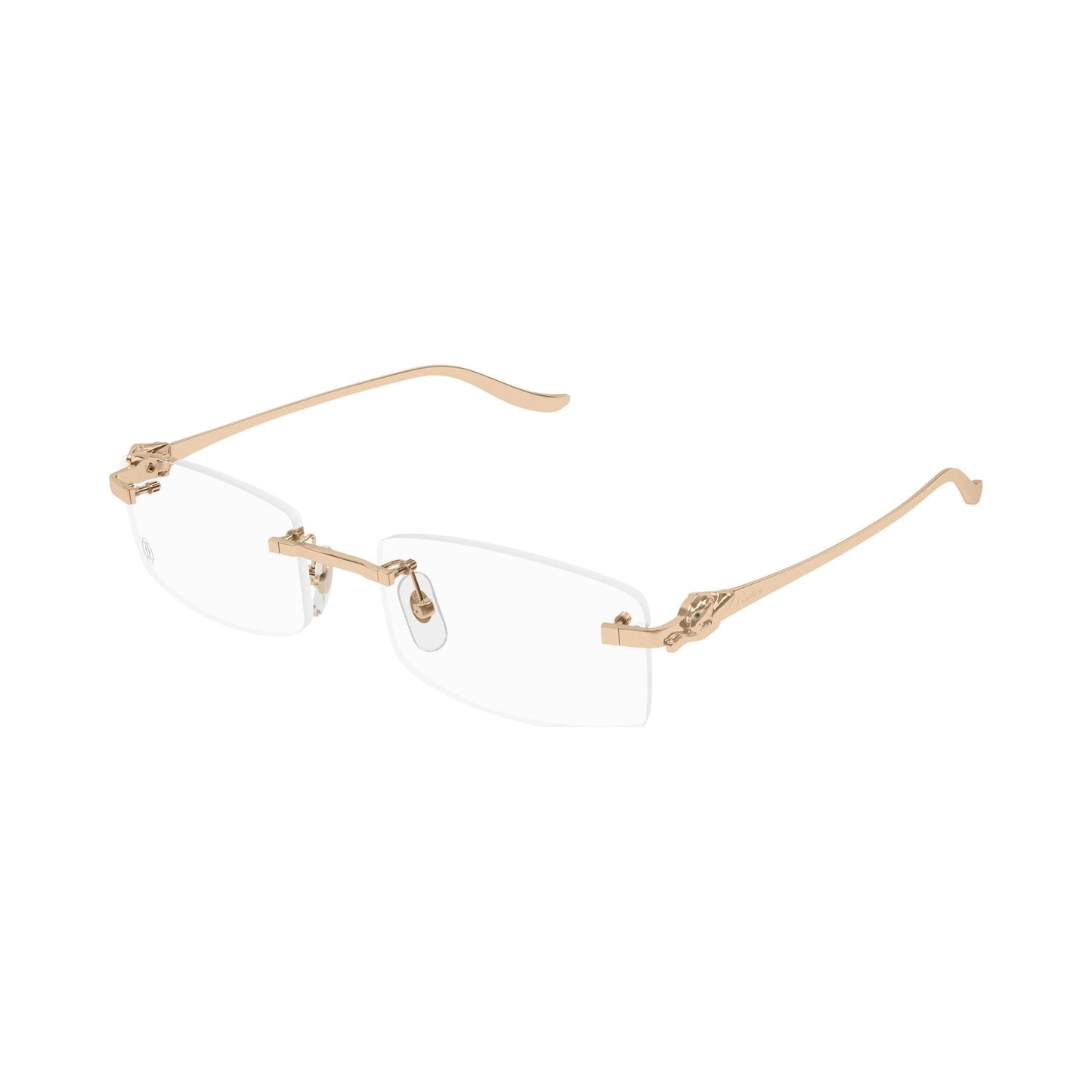 CT0552O-003 55 Optical Frame UNISEX GOLD