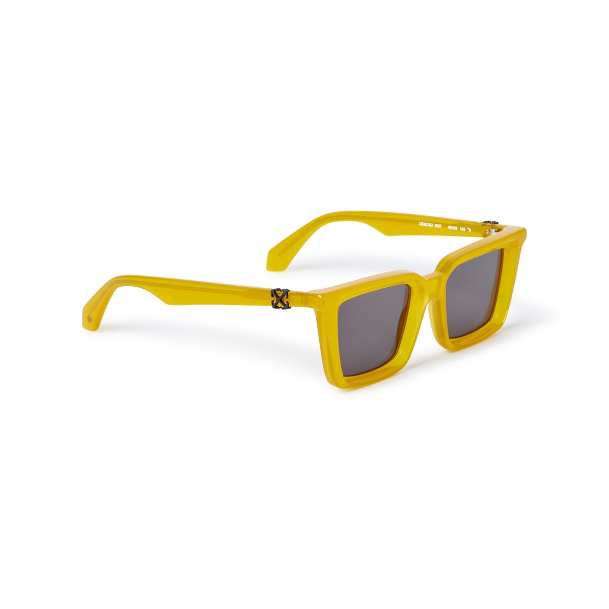 NEW OFF-WHITE SUNGLASSES YELLOW UNISEX EYEWEAR OFF-WHITE OERI13U DALTON 1807 Off-White Sunglasses Men main image 4