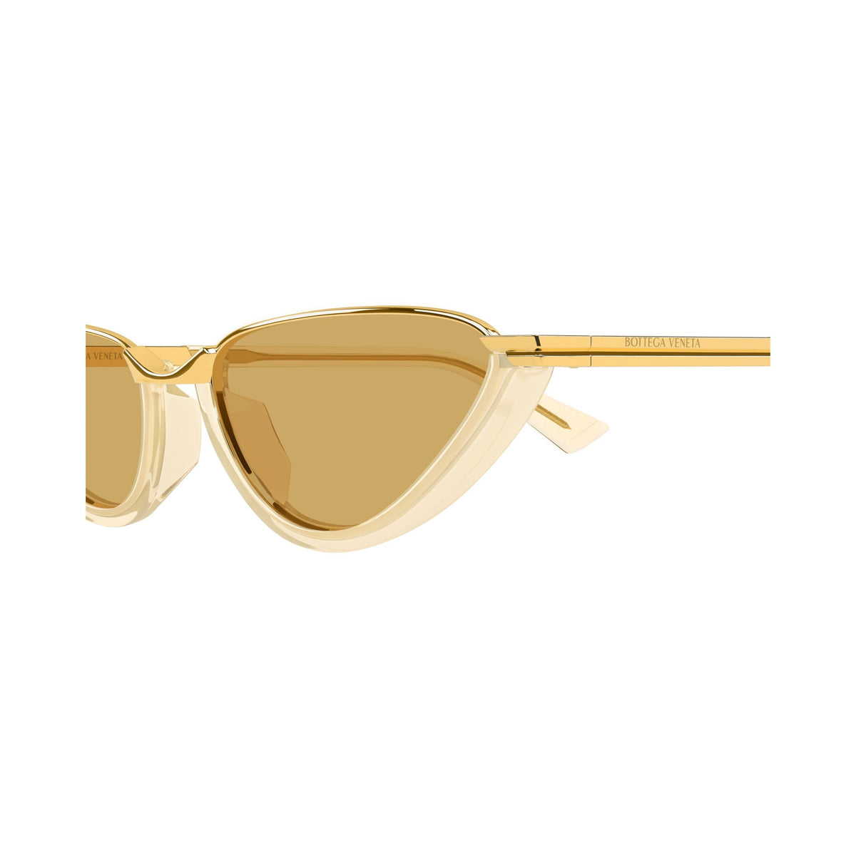 Bottega Veneta BV1346S Yellow-Yellow-Brown vista 3