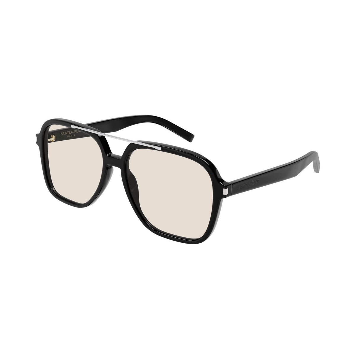 Saint Laurent SL 545 001 black black yellow vista 2