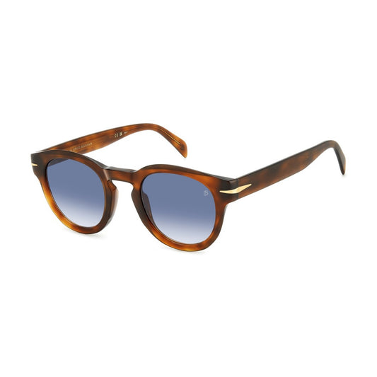 DAVID BECKHAM Db 7041/s Flat | Occhiali da sole uomo havana marrone