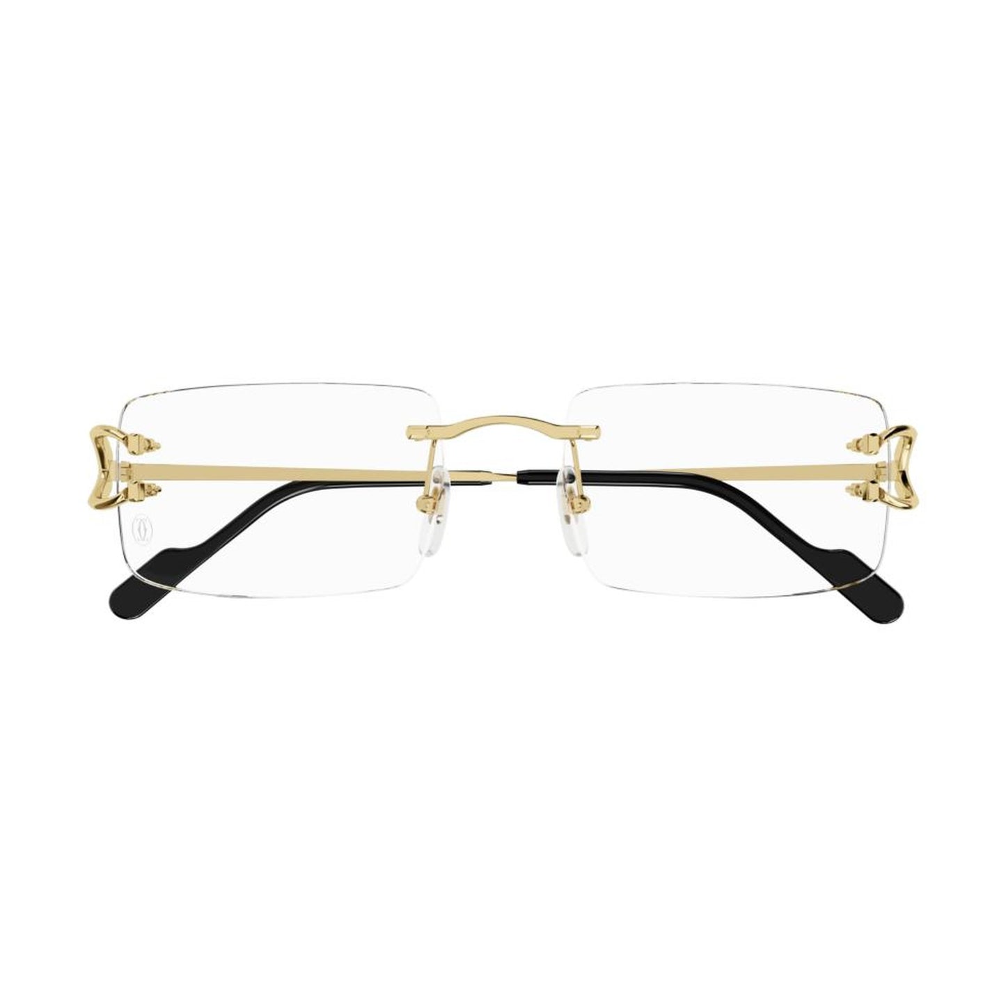 Cartier CT0488O | Occhiali da vista uomo oro trasparente