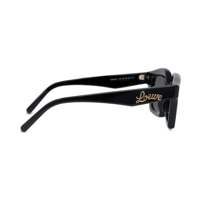 Curvy Black Cat eye Sunglasses 01b