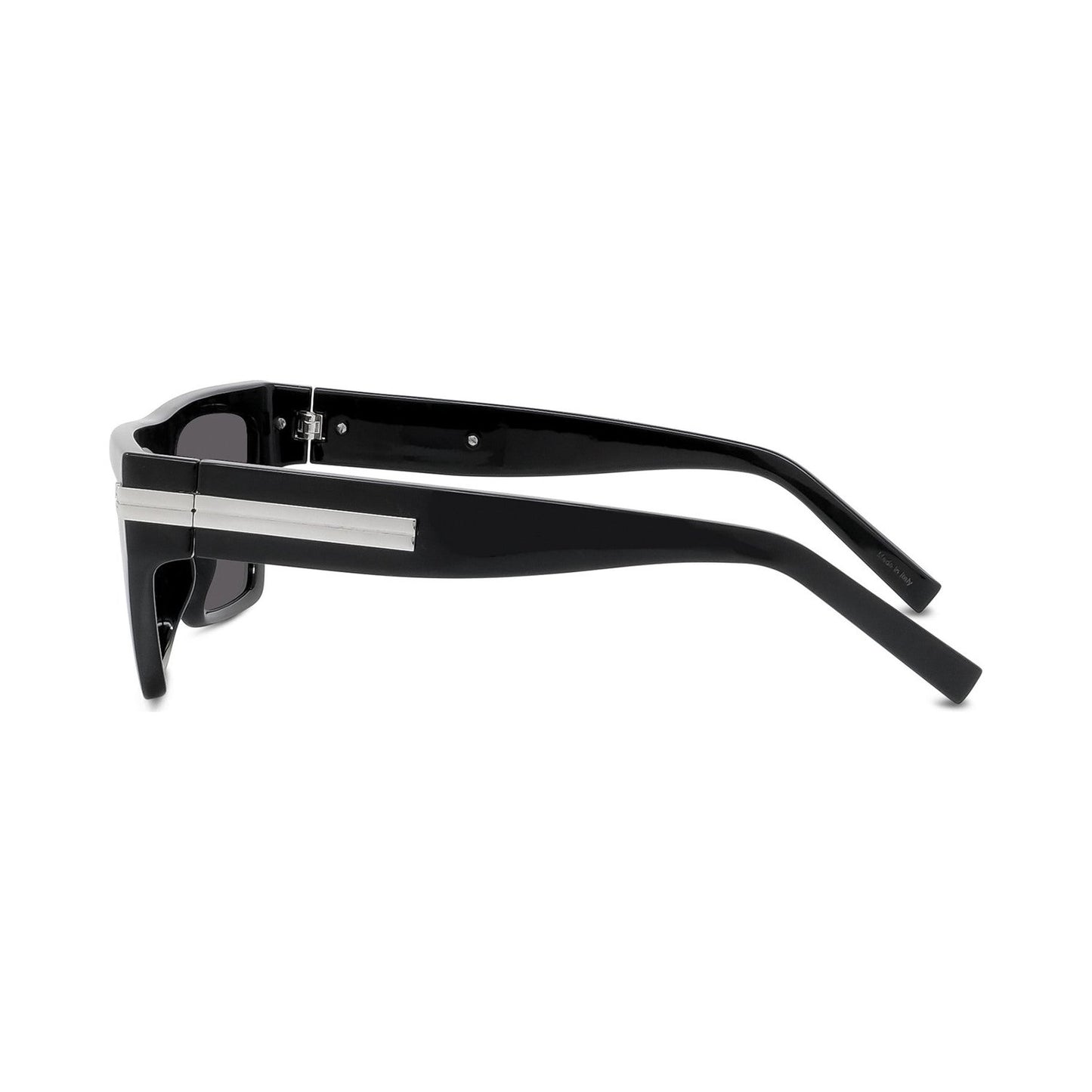 4G Bar Black Cat eye Sunglasses 01a