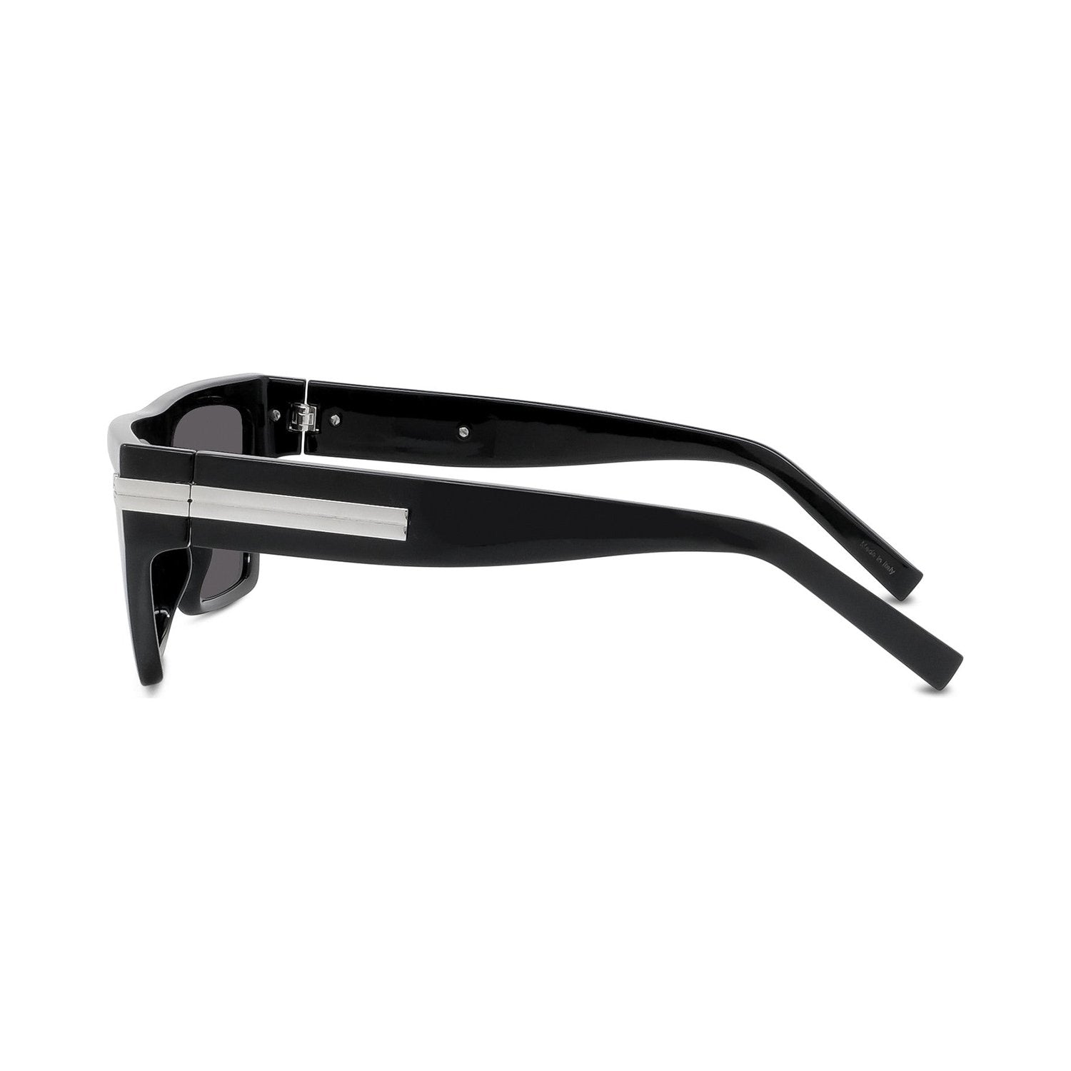4G Bar Black Cat eye Sunglasses 01a