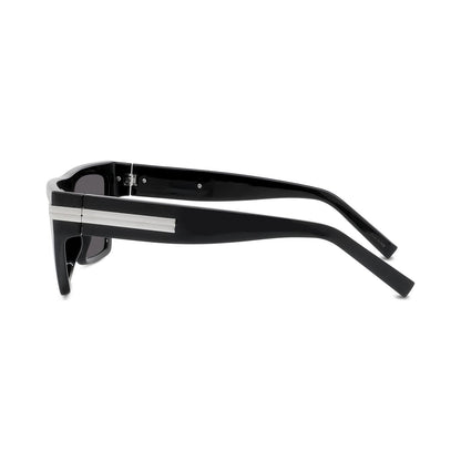 4G Bar Black Cat eye Sunglasses 01a