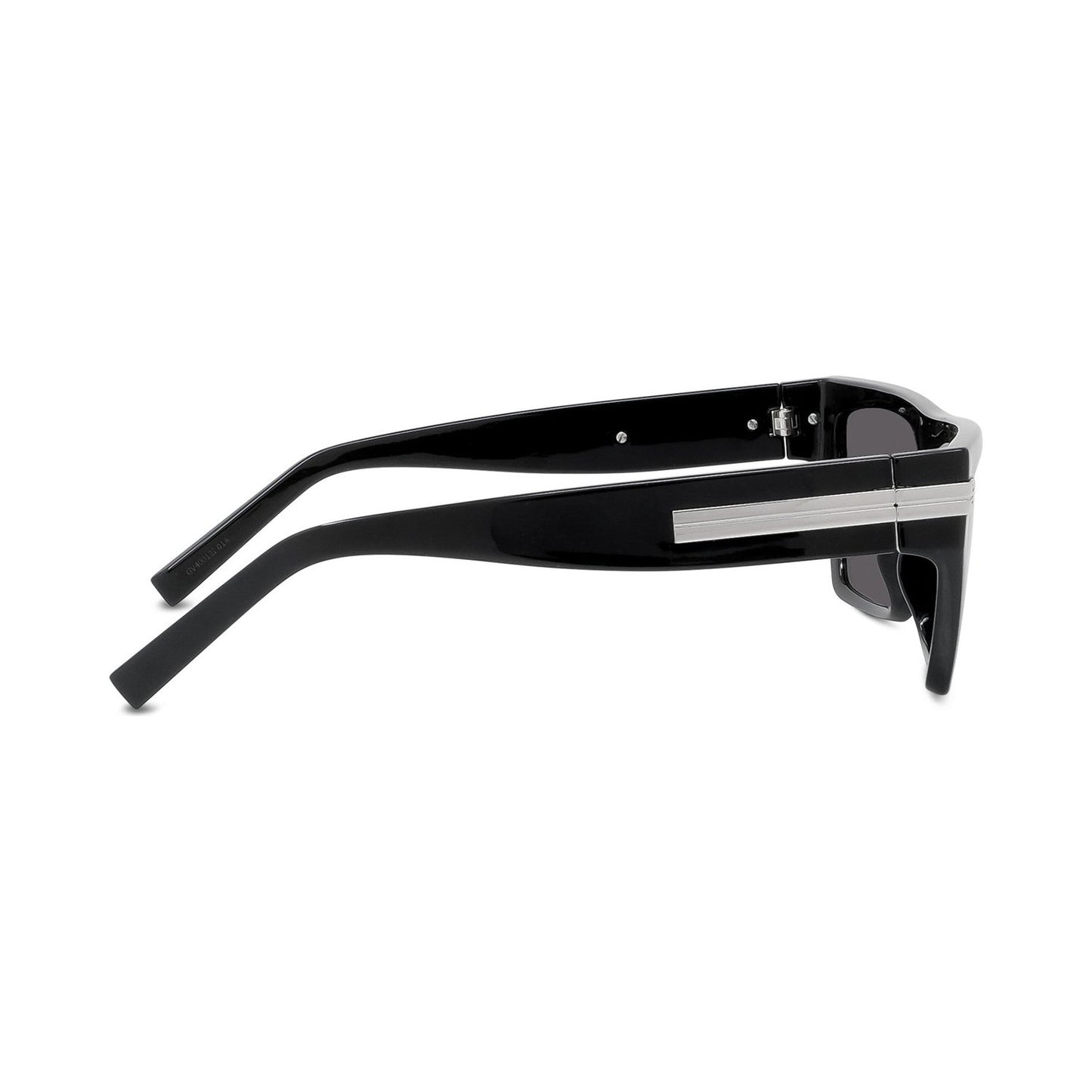 4G Bar Black Cat eye Sunglasses 01a