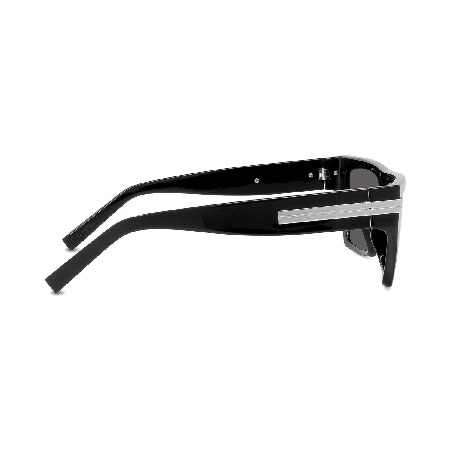 4G Bar Black Cat eye Sunglasses 01a