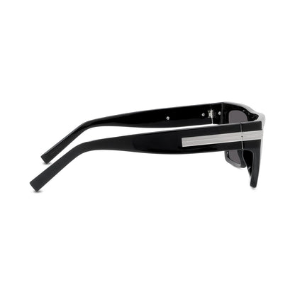 4G Bar Black Cat eye Sunglasses 01a