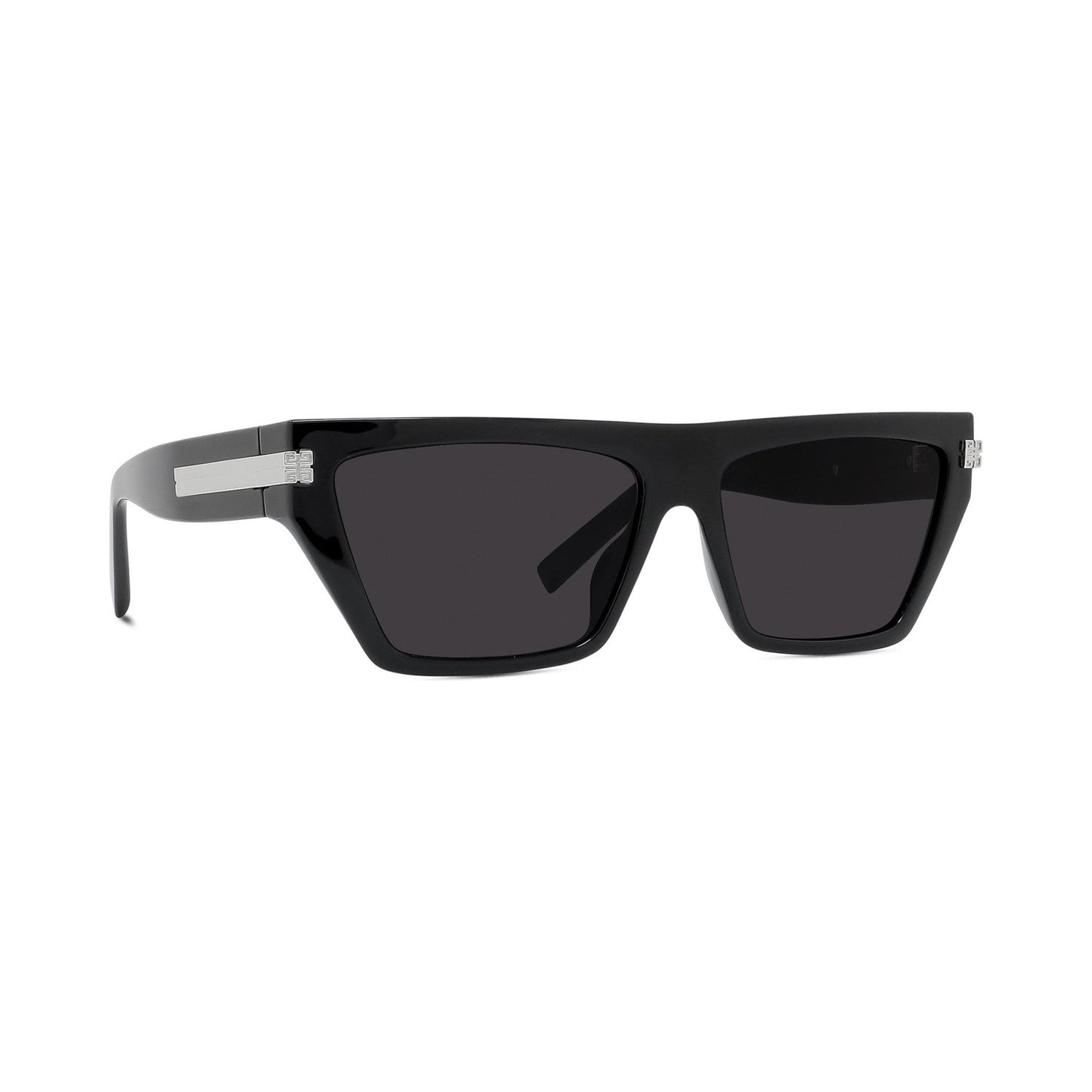 4G Bar Black Cat eye Sunglasses 01a