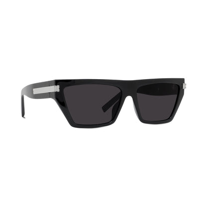 4G Bar Black Cat eye Sunglasses 01a