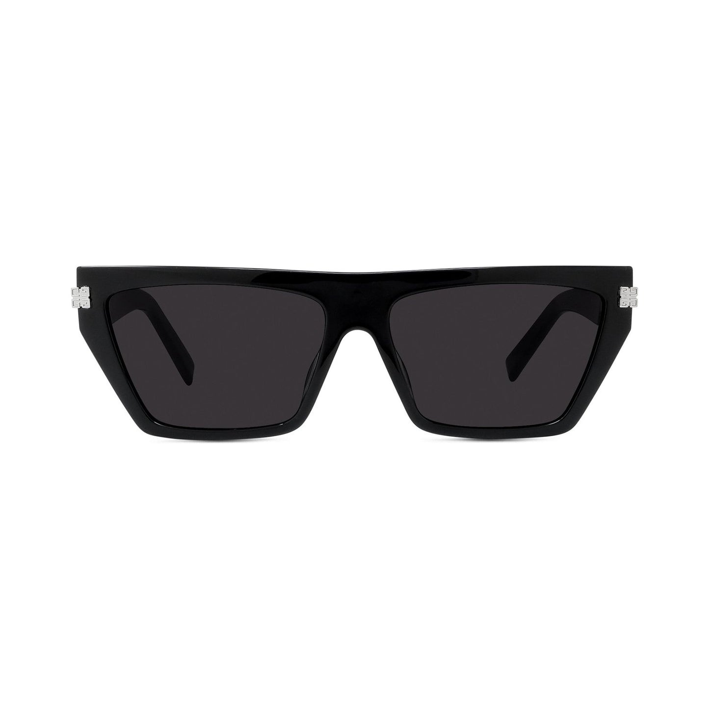 4G Bar Black Cat eye Sunglasses 01a
