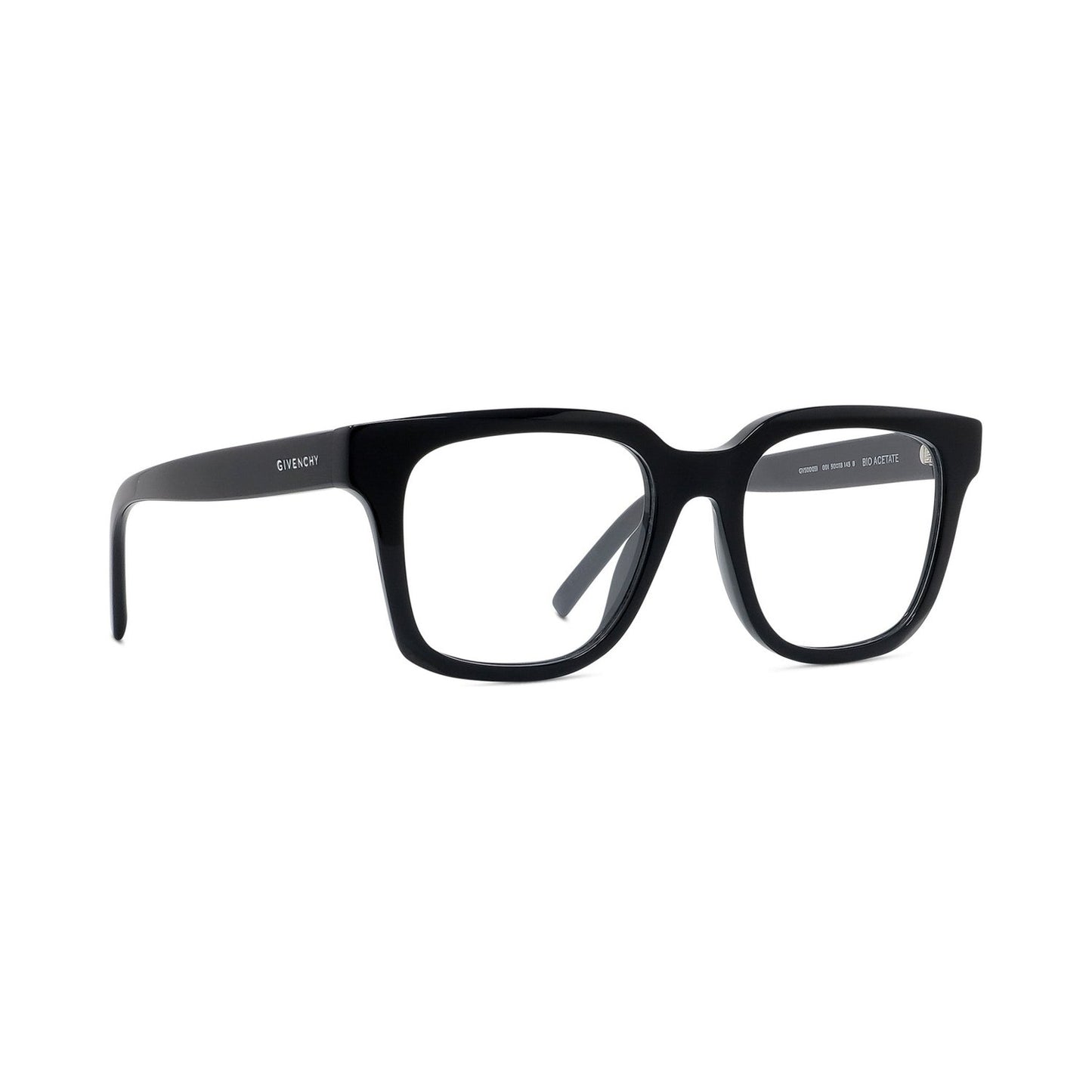 GV Day Black Square Eyeglasses 001