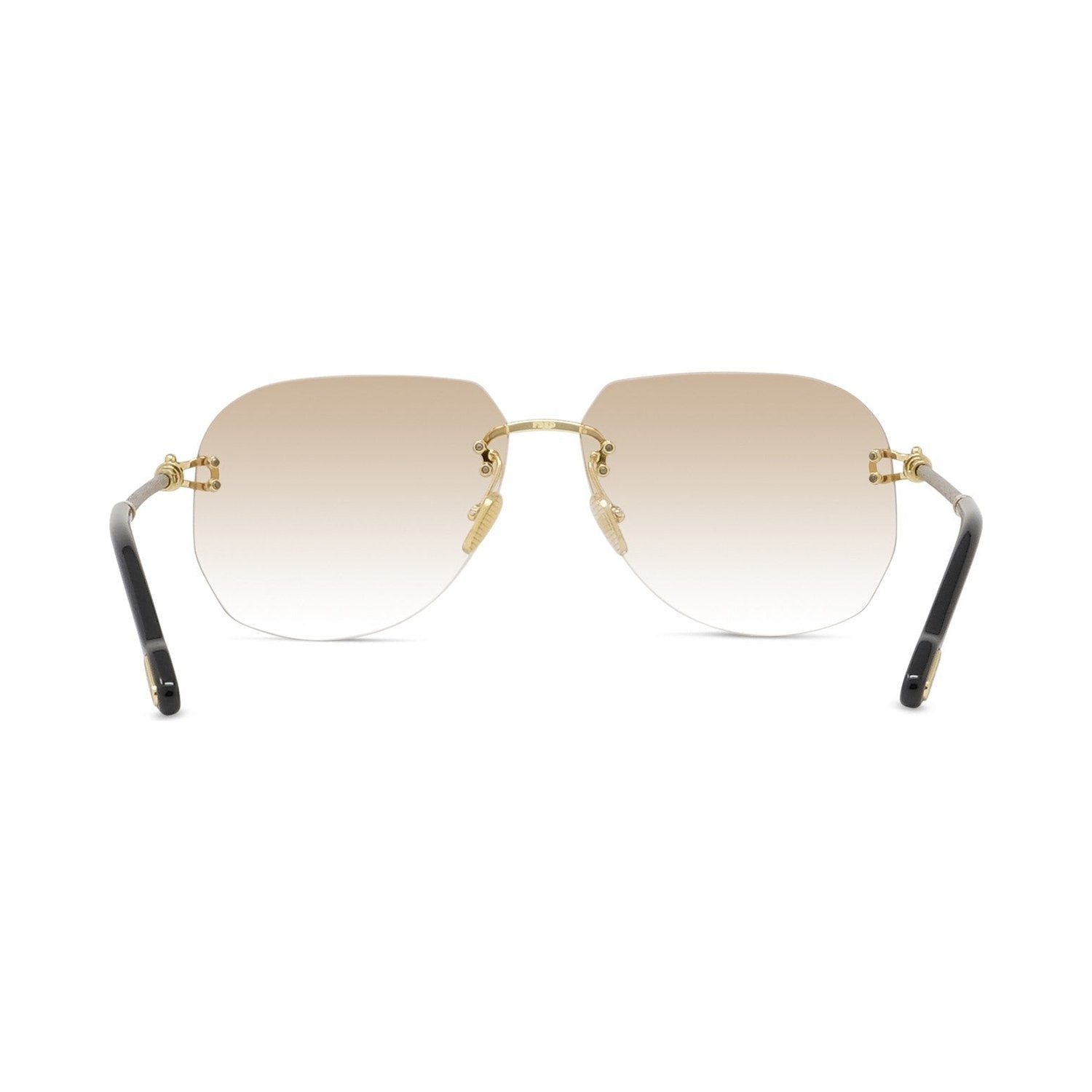 Manille & Cable Yellow Pilot Sunglasses 30f