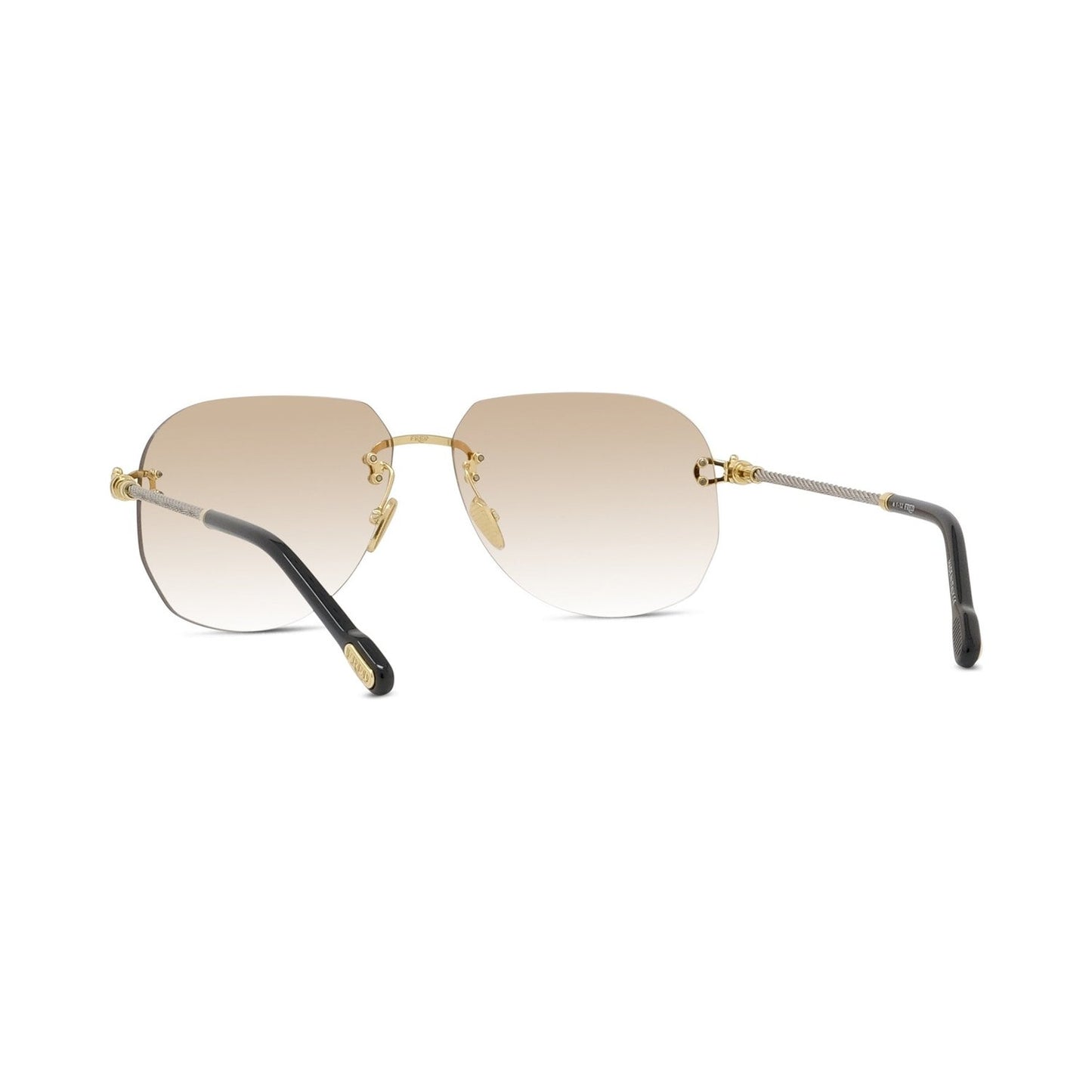 Manille & Cable Yellow Pilot Sunglasses 30f