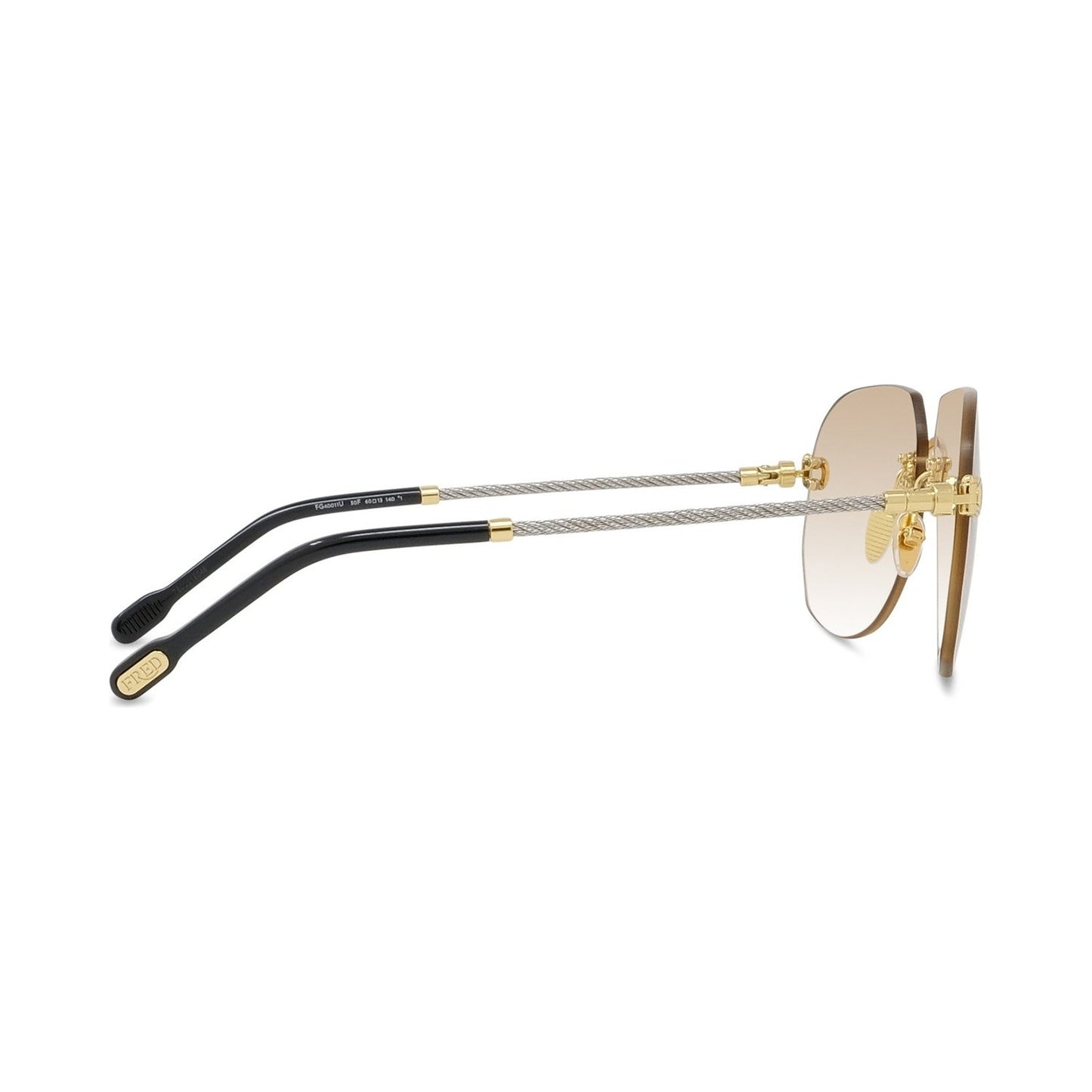 Manille & Cable Yellow Pilot Sunglasses 30f