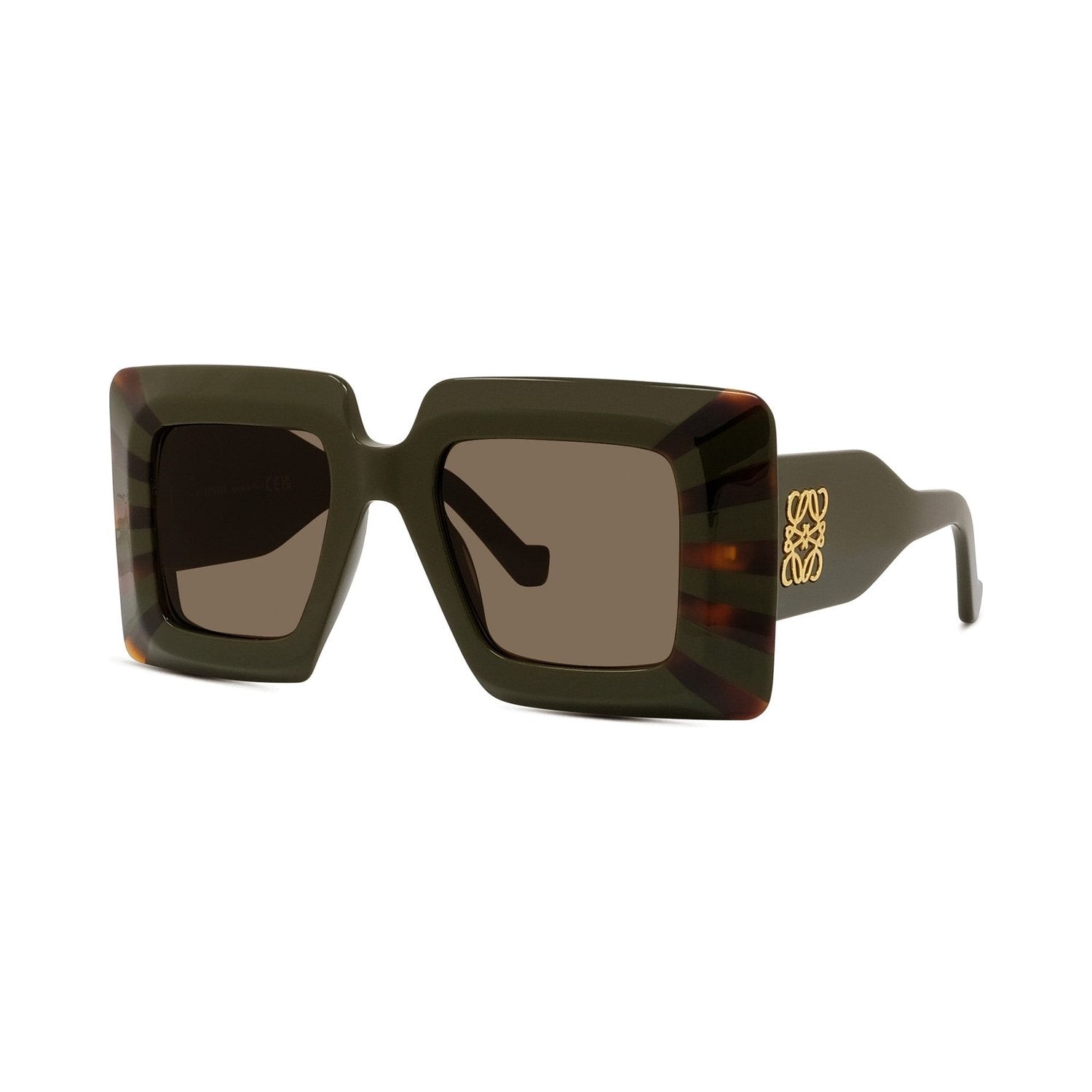 Anagram Green Square Sunglasses 96e