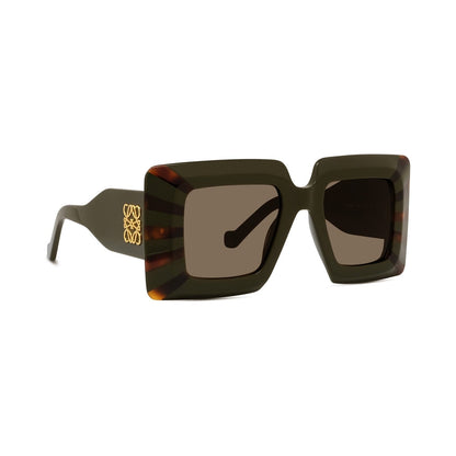 Anagram Green Square Sunglasses 96e