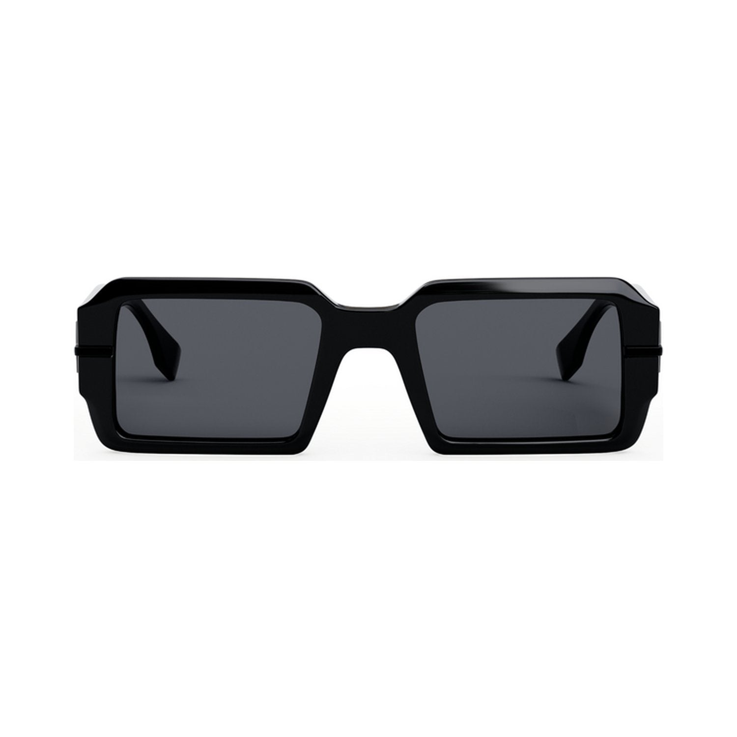 Fendigraphy Black Rectangular Sunglasses 01a
