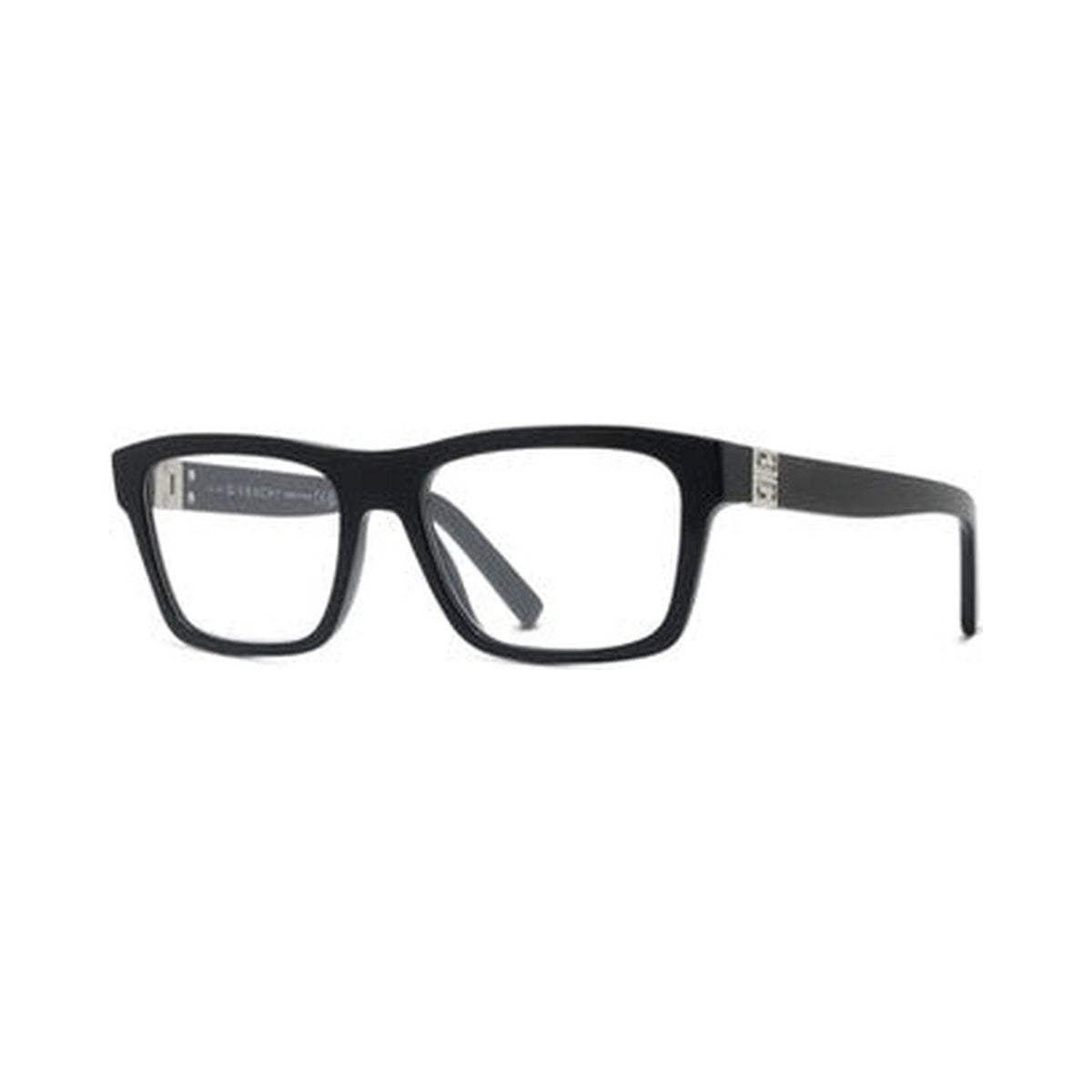 4G Black Square Eyeglasses 001