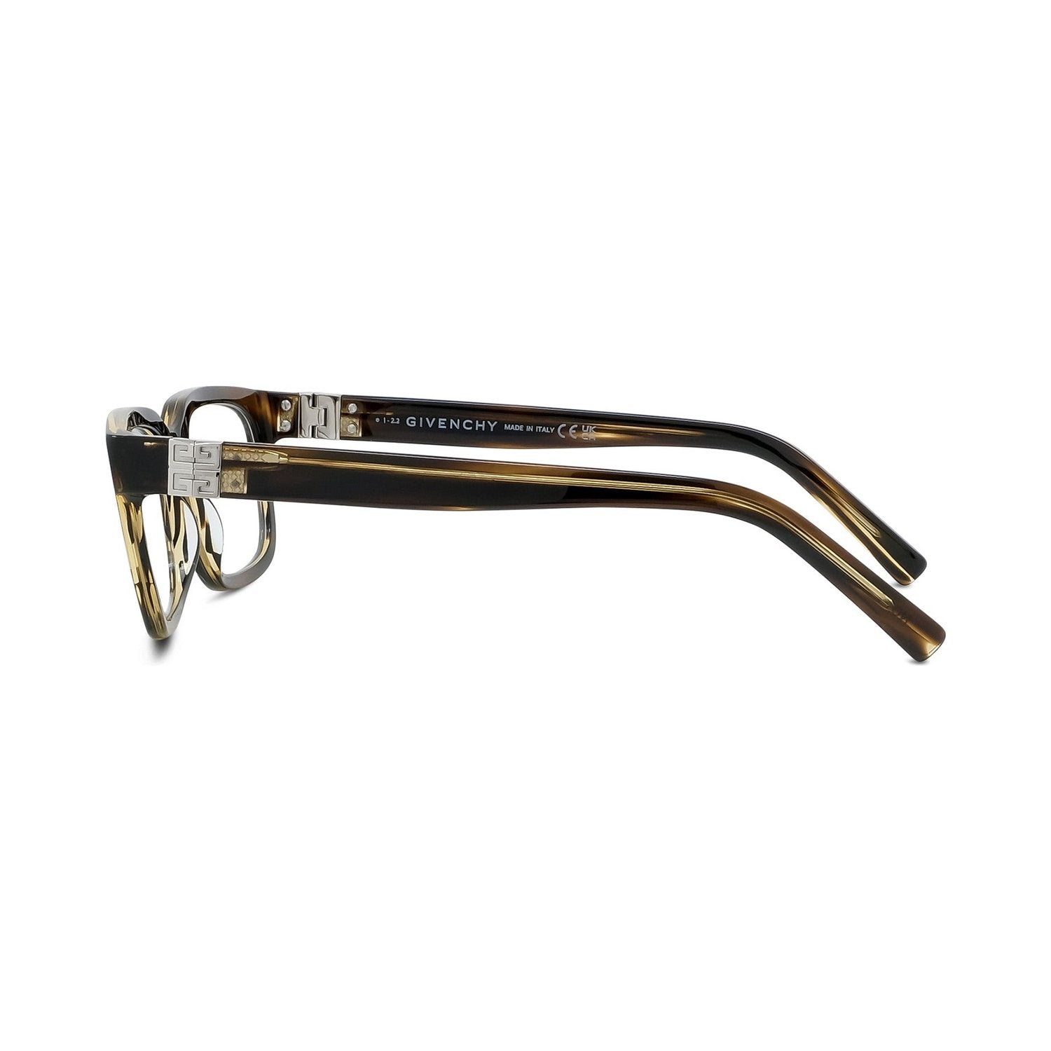 4G Brown Square Eyeglasses 056