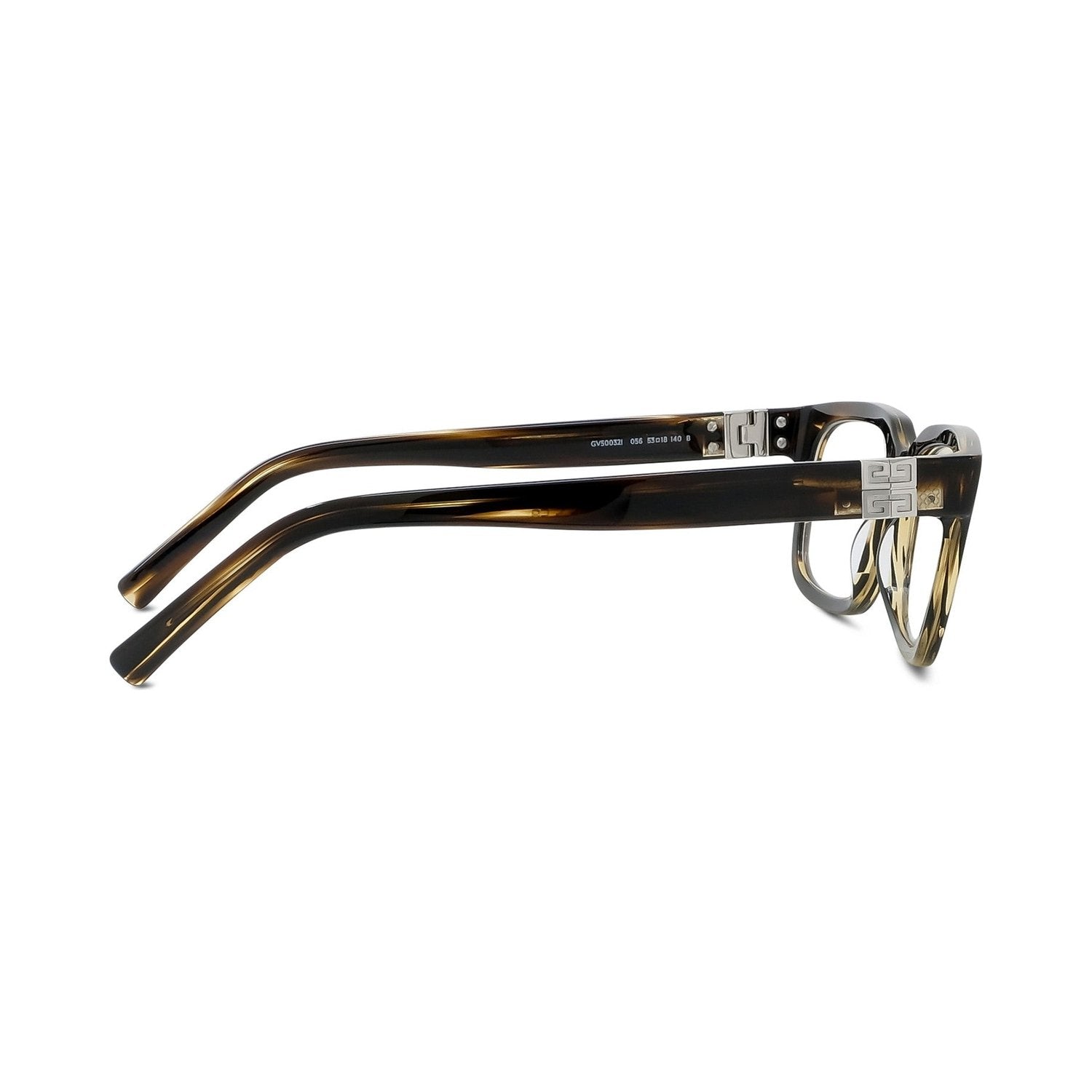 4G Brown Square Eyeglasses 056