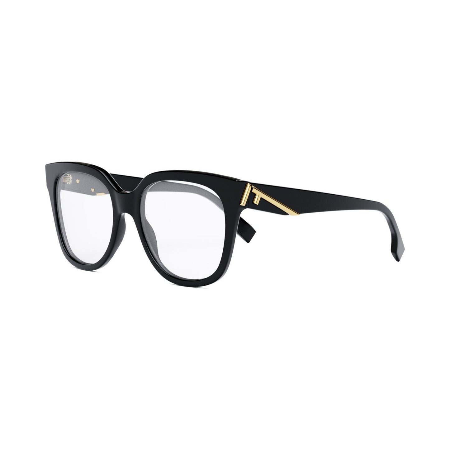 Fendi First Black Square Eyeglasses 001