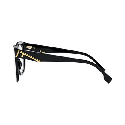 Fendi First Black Square Eyeglasses 001