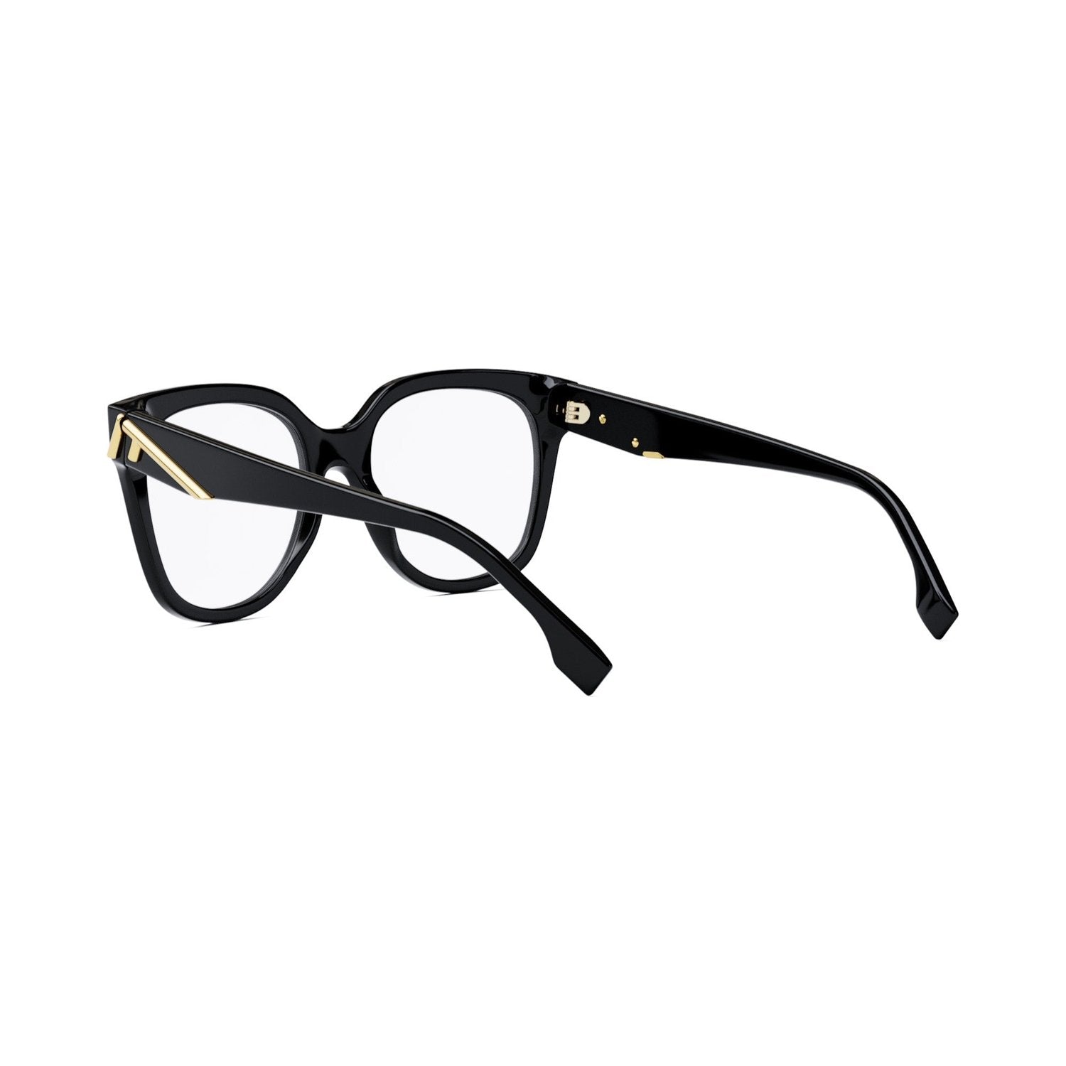 Fendi First Black Square Eyeglasses 001