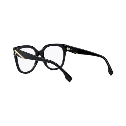 Fendi First Black Square Eyeglasses 001