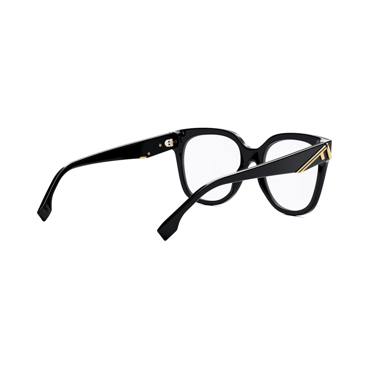 Fendi First Black Square Eyeglasses 001