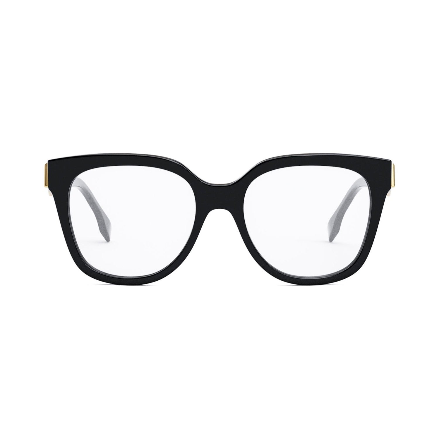 Fendi First Black Square Eyeglasses 001