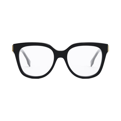Fendi First Black Square Eyeglasses 001