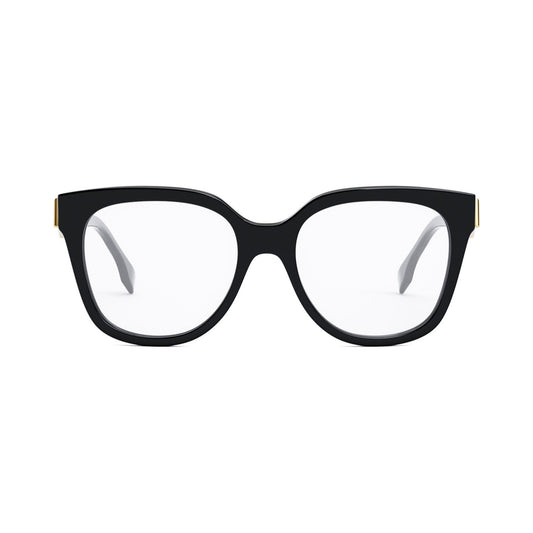 Fendi First Black Square Eyeglasses 001