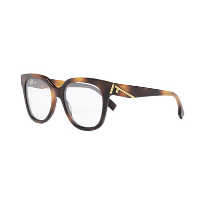 Fendi First Brown Square Eyeglasses 053