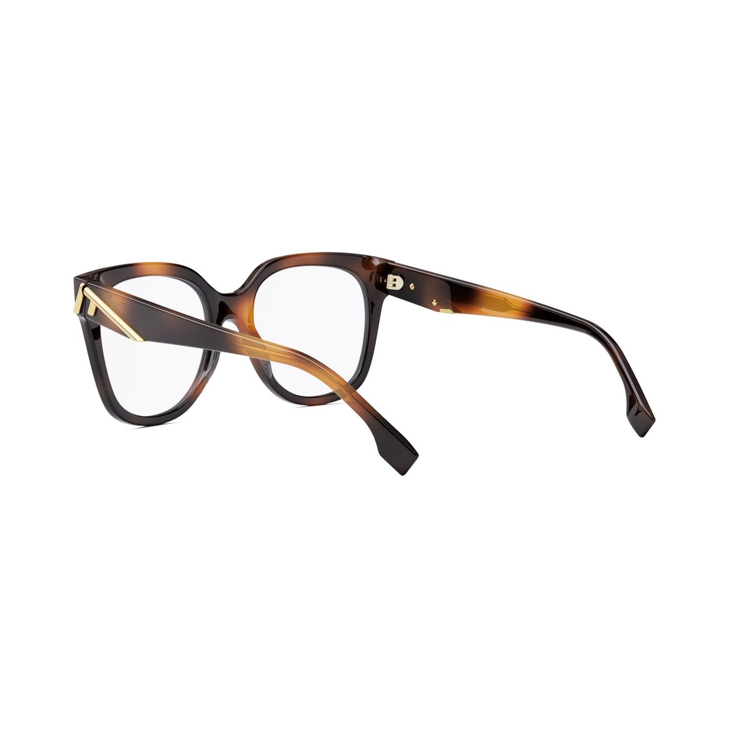 Fendi First Brown Square Eyeglasses 053