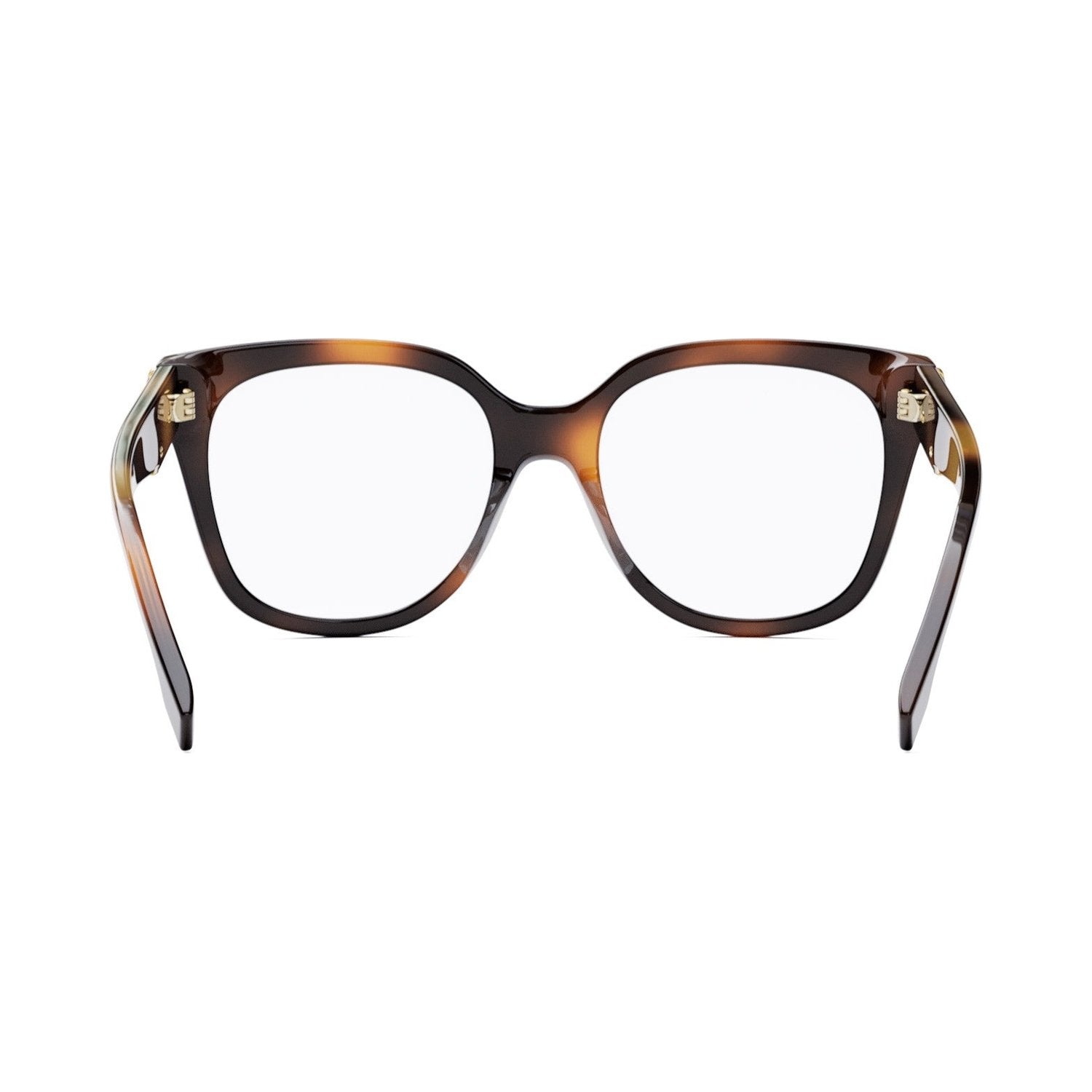 Fendi First Brown Square Eyeglasses 053
